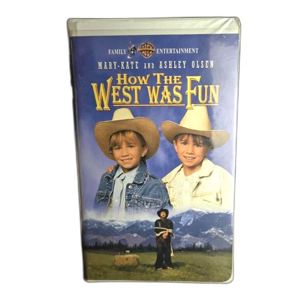 How the West Was Fun VHS 1994 Mary-Kate Olsen Ashley Olsen w/Original Insert - Picture 1 of 9